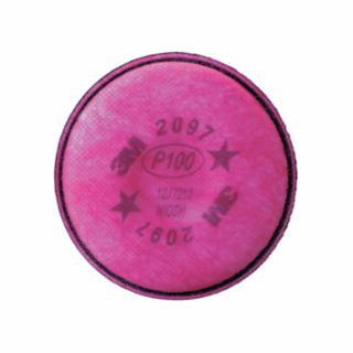 A pack(2 EA) of 2000 Series Particulate Filter, P100, Nuisance Level Organic Vapor, Magenta