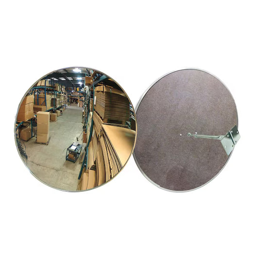 Convex Safety Mirror 30" Dia., Indoor Acrylic, 160' angle view, Item#  Se-Kure SCVI-30T,
