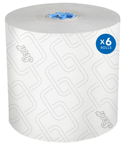 Scott Pro Hard Roll Paper Towels, 1-Ply 7.5" x 1,150 ft, 6 Rolls/Case, MFR# 25702, Priced & Sold by Case